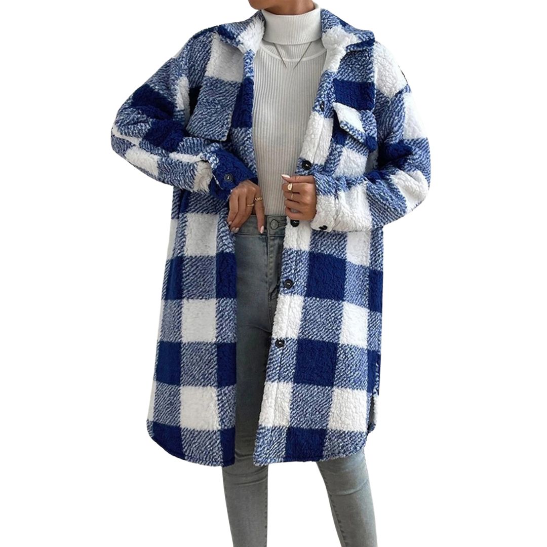 Ariella Cozy Fleece Overcoat — Warmth, Comfort, and Style