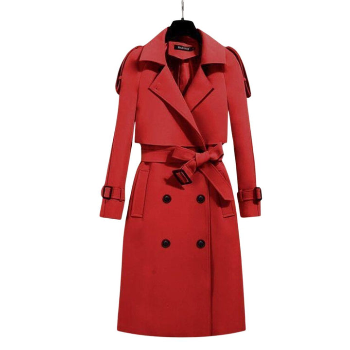 Ashbury Longline Trench Coat - Modern, Sleek Outerwear