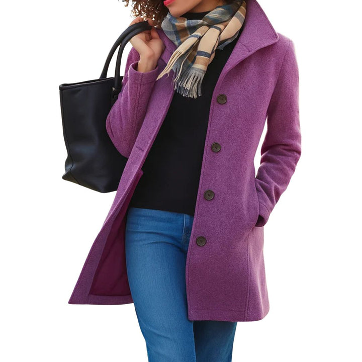 Elmsworth Flattering Longline Coat - Sleek Tailoring for a Chic, Elongated Silhouette