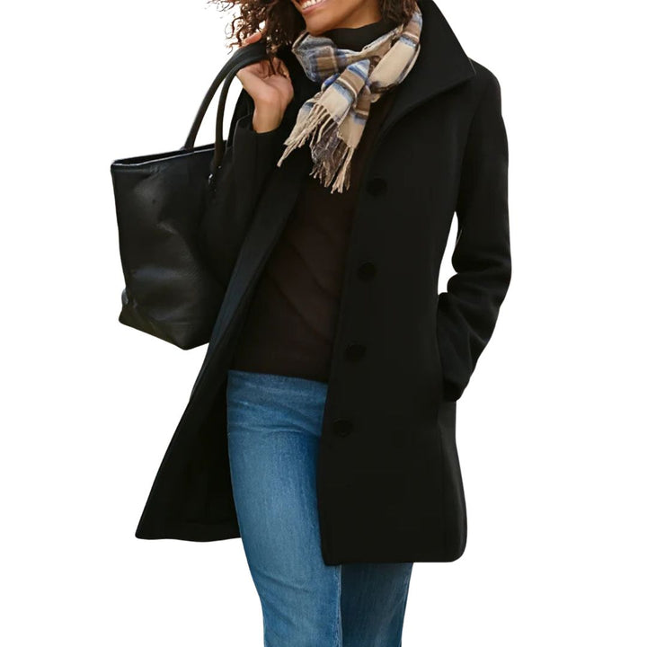 Elmsworth Flattering Longline Coat - Sleek Tailoring for a Chic, Elongated Silhouette