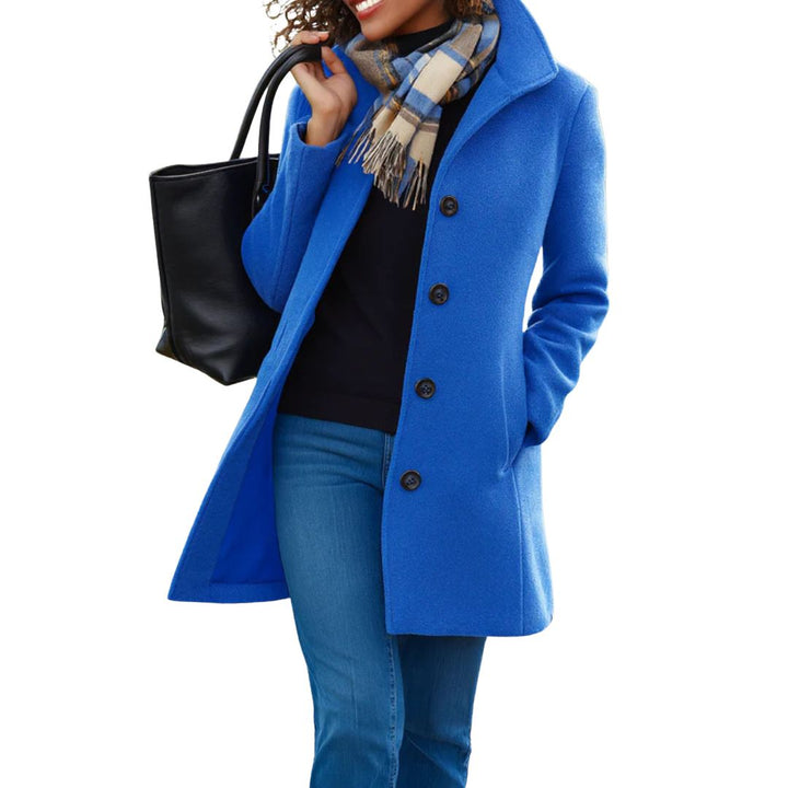 Elmsworth Flattering Longline Coat - Sleek Tailoring for a Chic, Elongated Silhouette