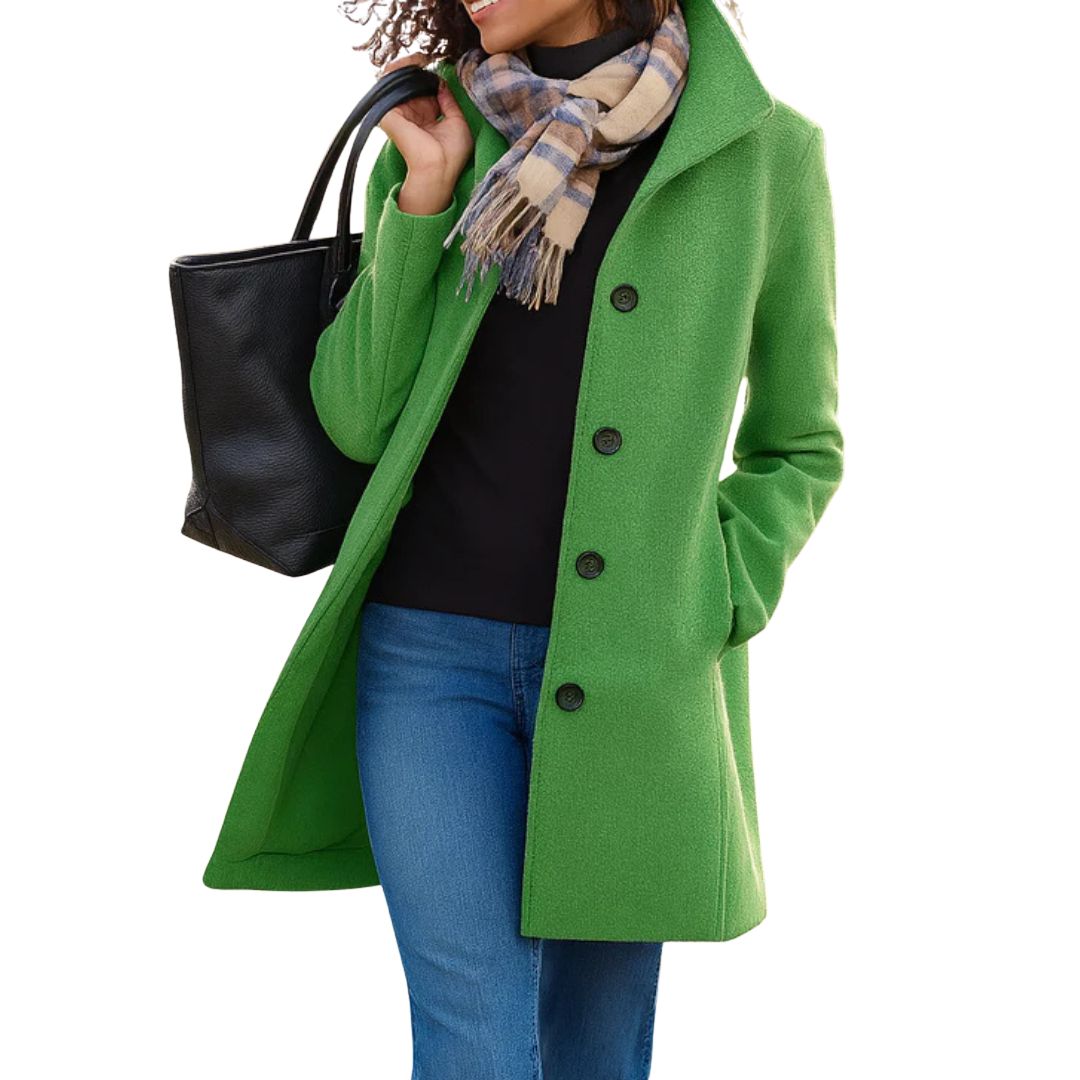 Elmsworth Flattering Longline Coat - Sleek Tailoring for a Chic, Elongated Silhouette
