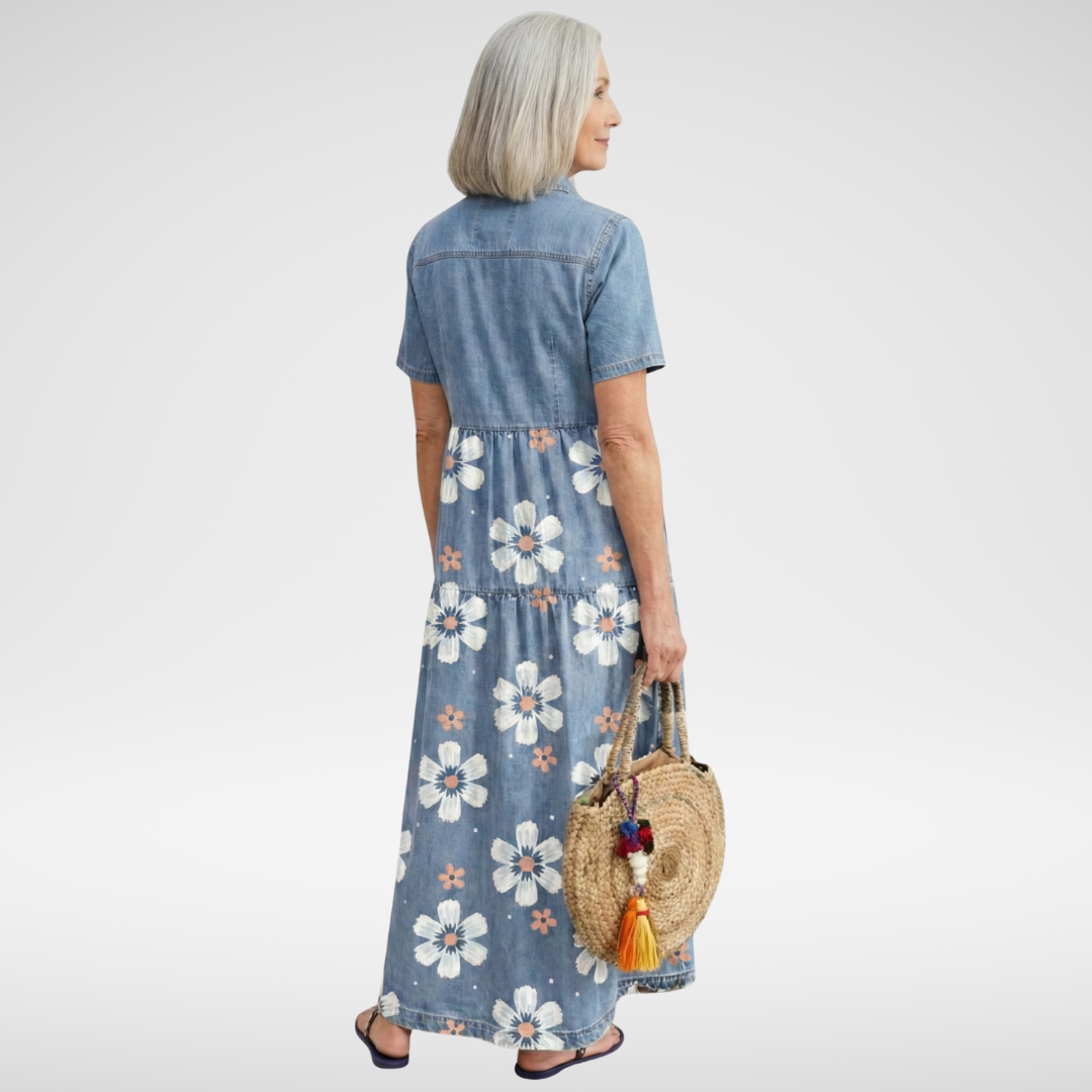 Kirra™ | Denim Flower Dress
