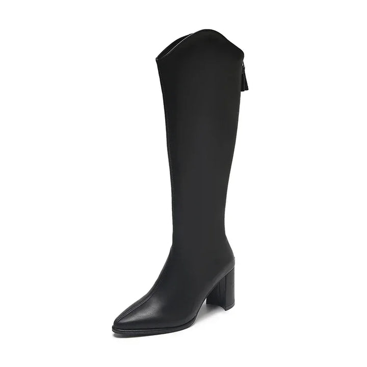 Valeria | Knee-High Longline Boots