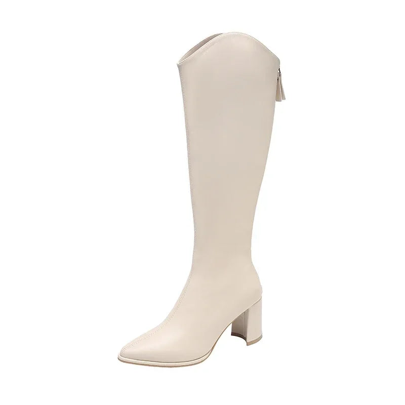 Valeria | Knee-High Longline Boots