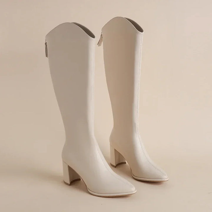 Valeria | Knee-High Longline Boots