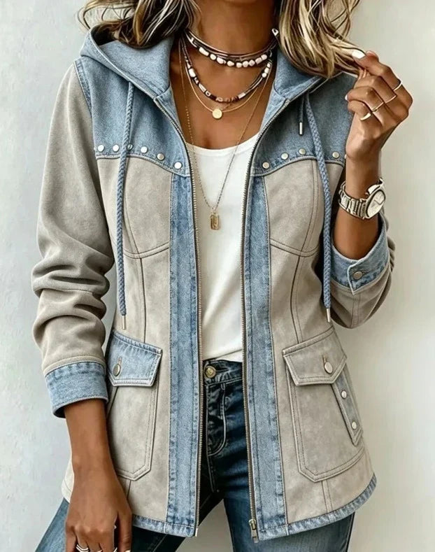 Mary | Elegant Hooded Jacket