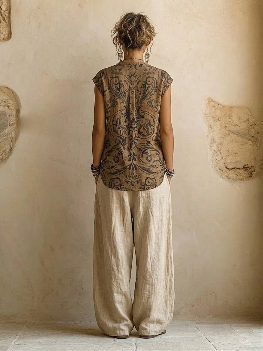 Natural 3-Piece Set™ - Premium Cotton and Linen Blend