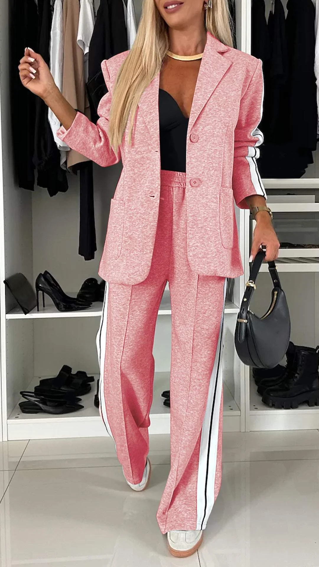Alice | Casual Set with Blazer and Joggers