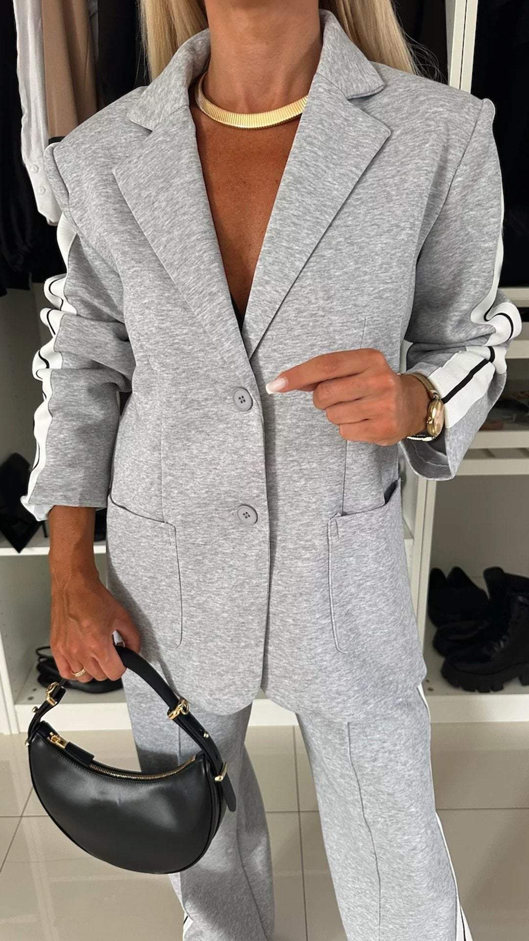 Alice | Casual Set with Blazer and Joggers