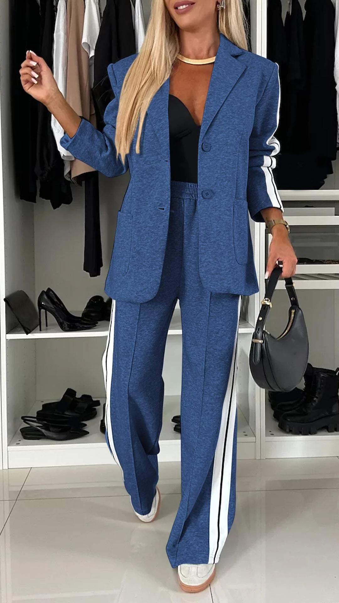Alice | Casual Set with Blazer and Joggers