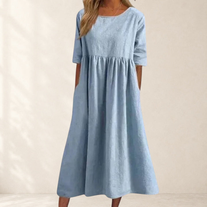 Haisley™ | Elegant Short-Sleeved Dress