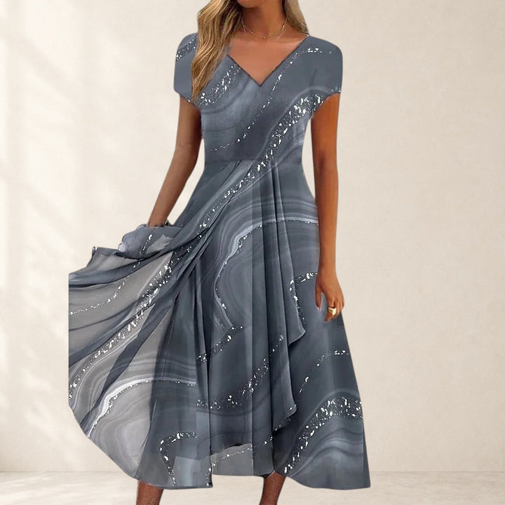 Aubrielle™ | Flowing Midi Dress