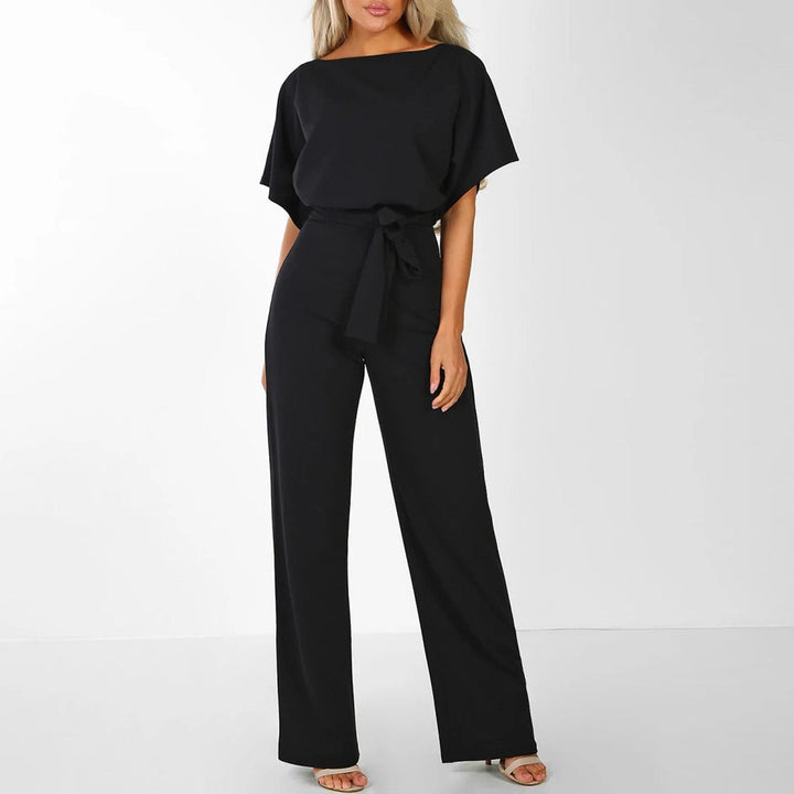 Casey | Jumpsuit with Adjustable Waist Tie Detail