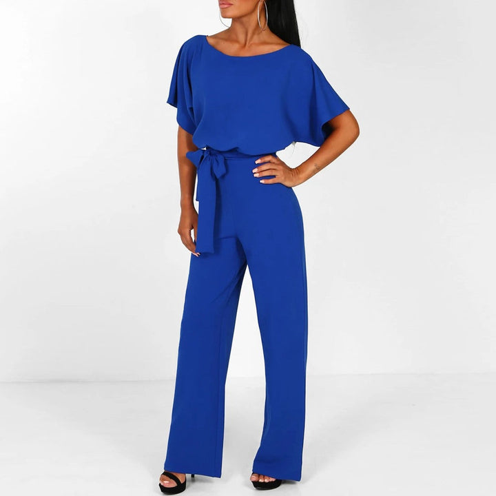 Casey | Jumpsuit with Adjustable Waist Tie Detail