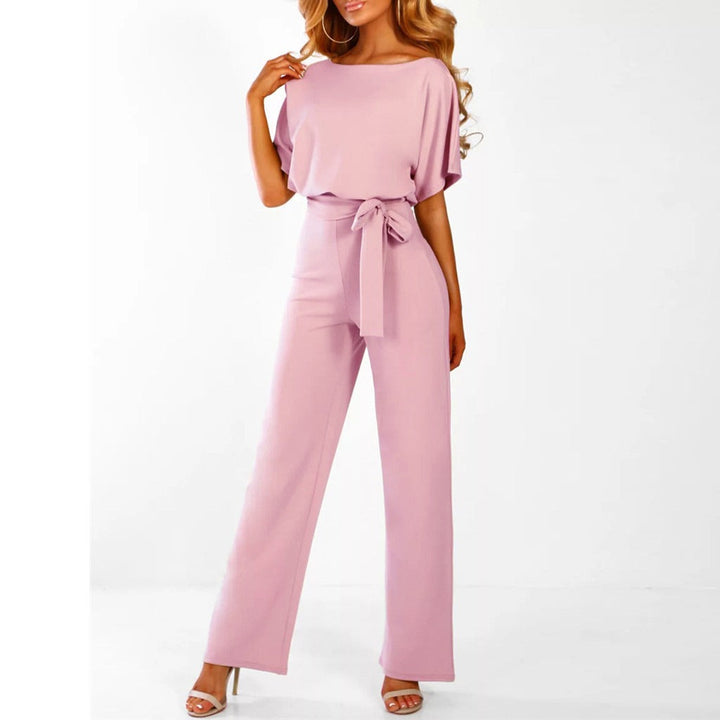 Casey | Jumpsuit with Adjustable Waist Tie Detail