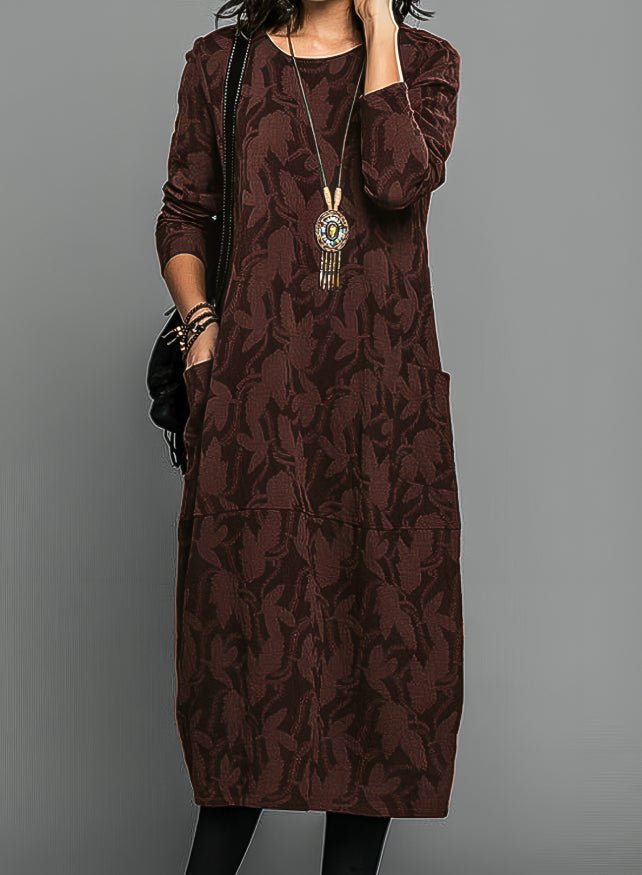 Barbara | Timeless Winter Dress with Elegant Silhouette