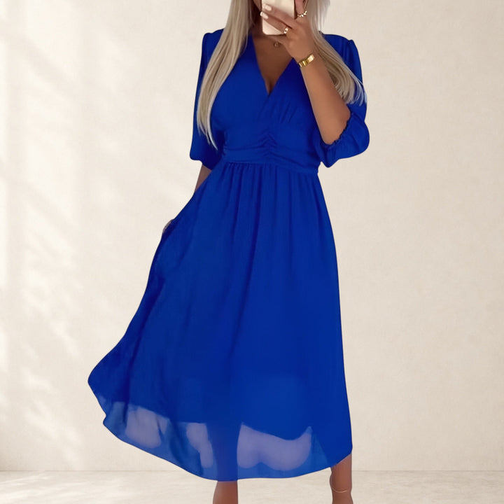 Chloe™ | Lightweight Silky Chiffon Dress