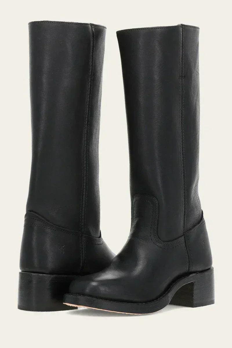 Brooke | Knee-High Block Heel Boots