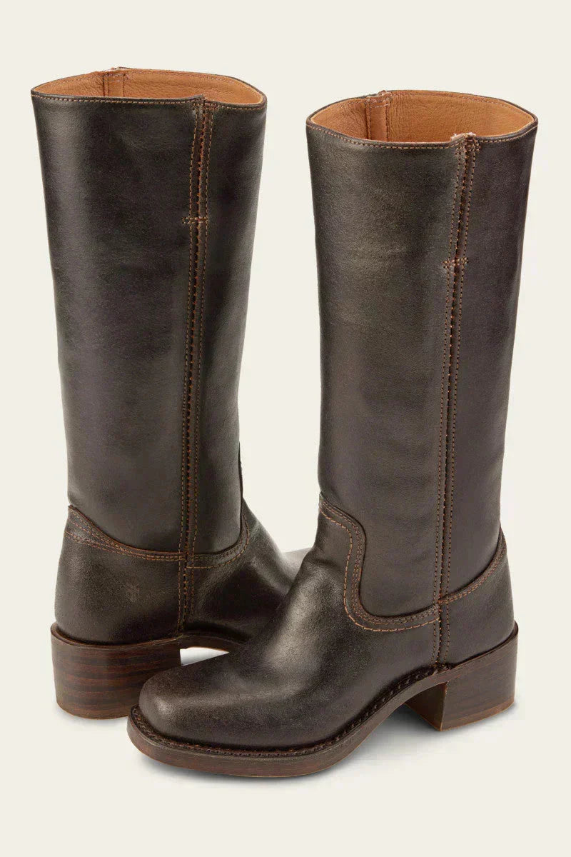 Brooke | Knee-High Block Heel Boots