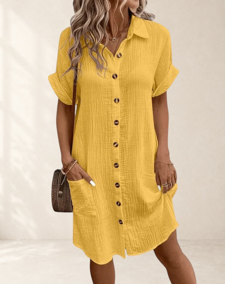 Gianelleza™ | Sophisticated Midi Dress