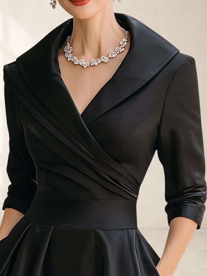 Yan | Elegant Midi Dress