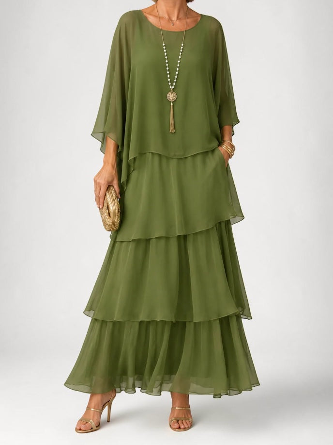 Lara™ | Elegant Flowing Maxi Dress