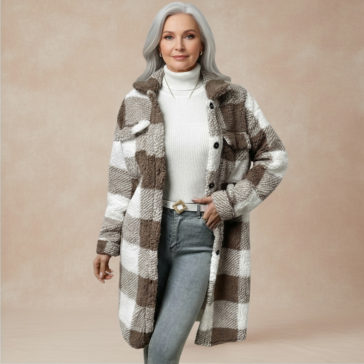 Ariella Cozy Fleece Overcoat — Warmth, Comfort, and Style