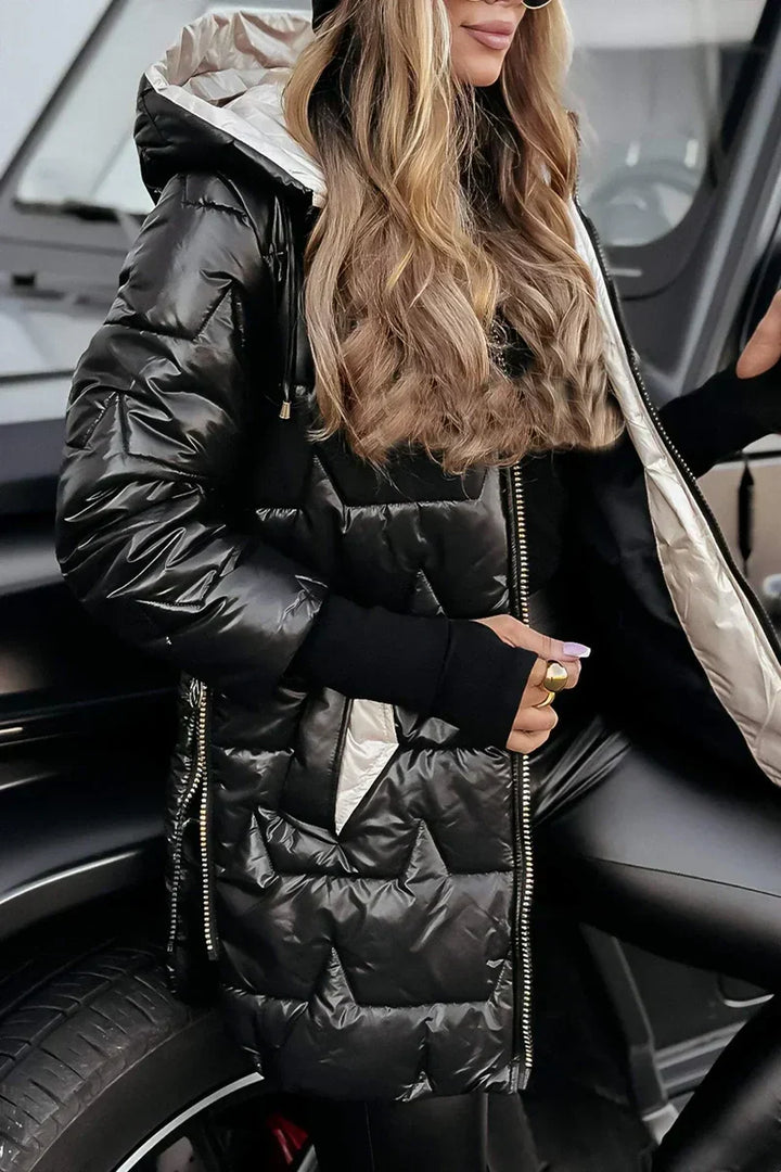 Xalviere | Elegant Hooded Jacket