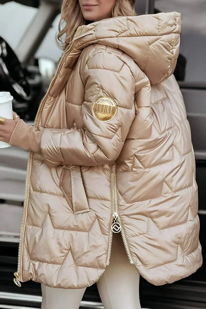 Xalviere | Elegant Hooded Jacket