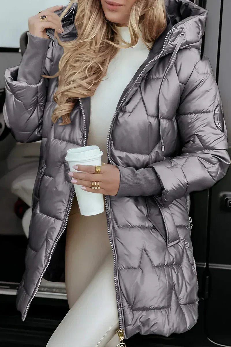 Xalviere | Elegant Hooded Jacket