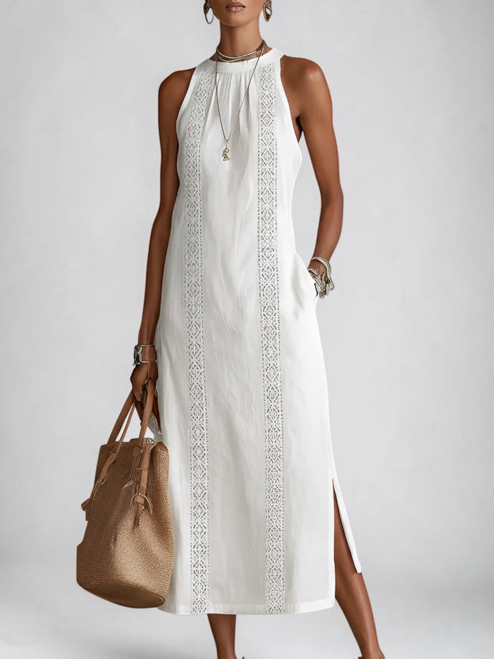 Jimena | Linen Midi Dress