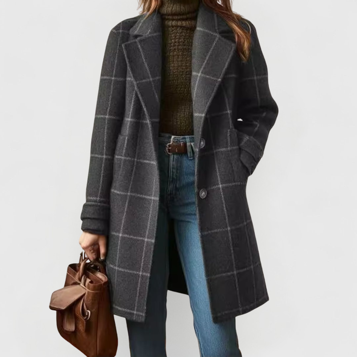 Heritage Classic Check Coat – Timeless Style and Warmth