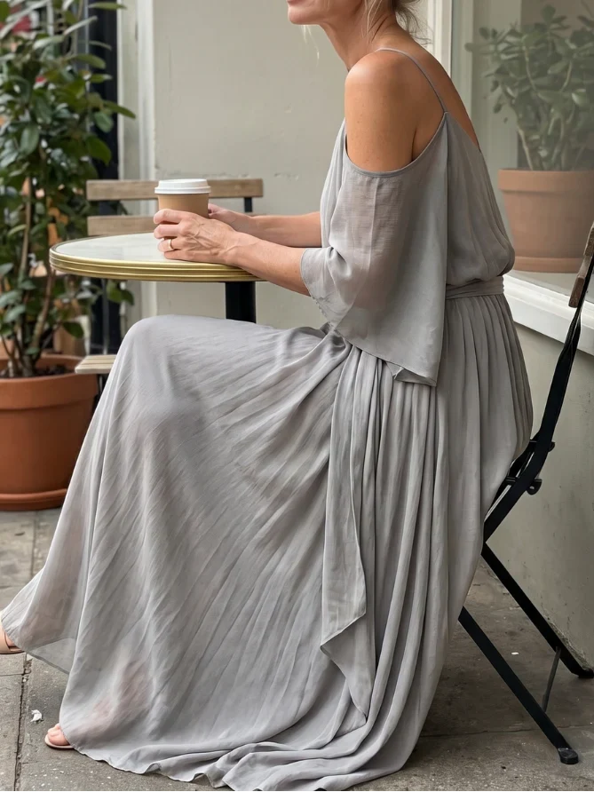 Isabela | Gray Fluid Set