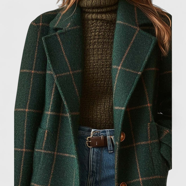 Heritage Classic Check Coat – Timeless Style and Warmth