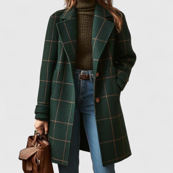 Heritage Classic Check Coat – Timeless Style and Warmth