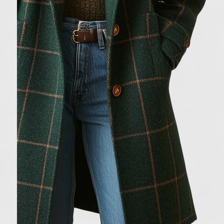Heritage Classic Check Coat – Timeless Style and Warmth