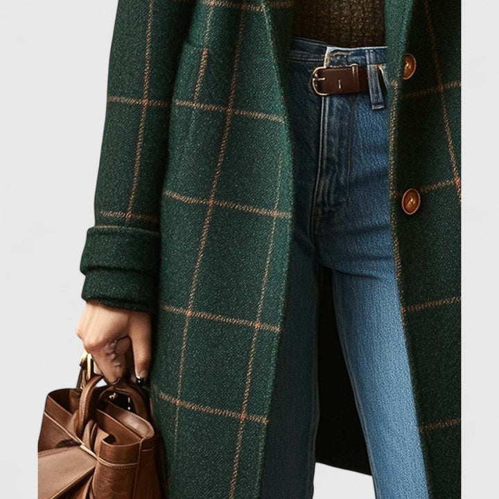 Heritage Classic Check Coat – Timeless Style and Warmth