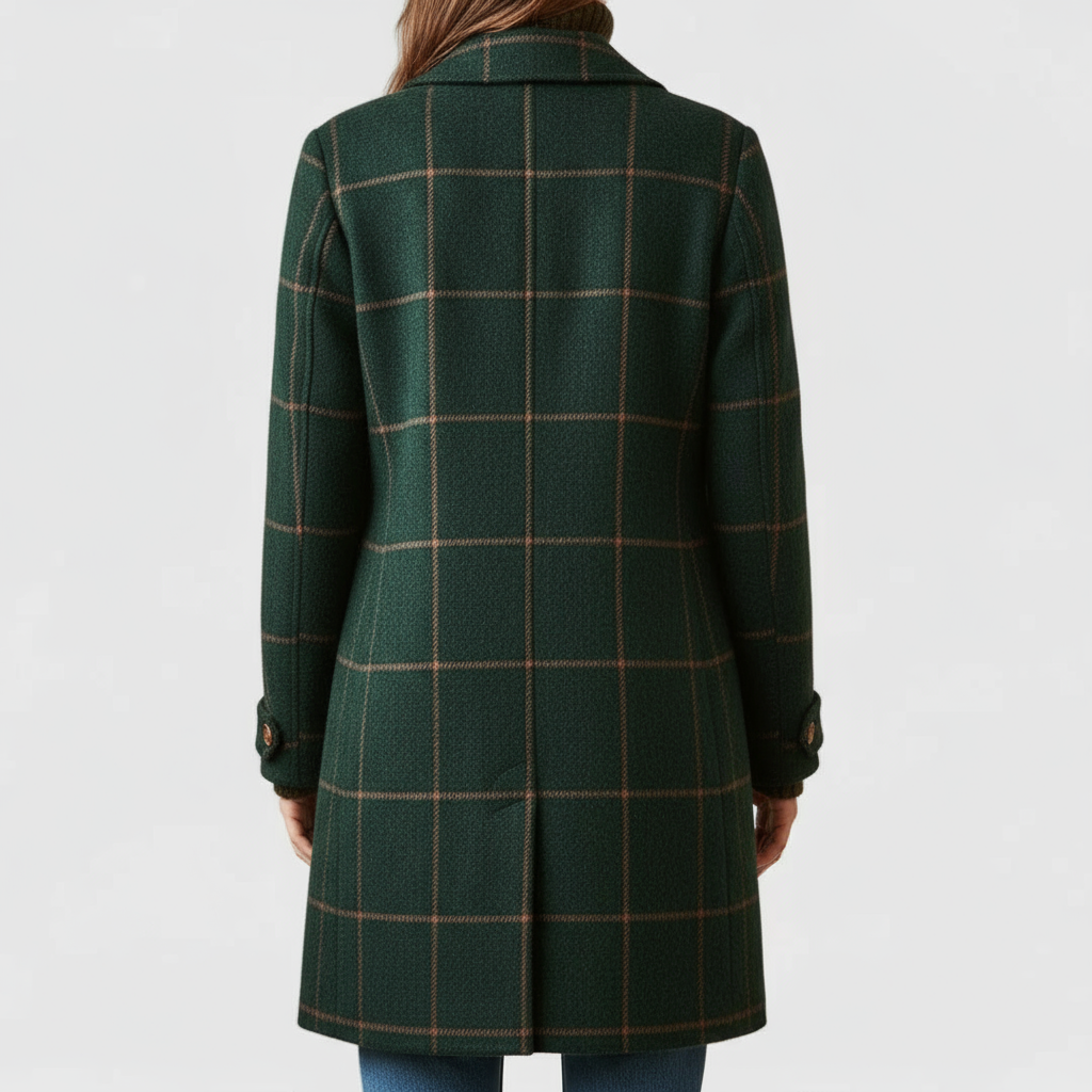 Heritage Classic Check Coat – Timeless Style and Warmth