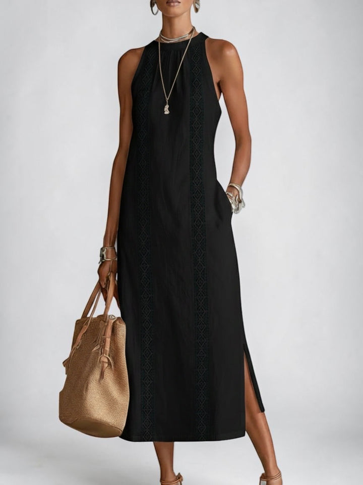 Jimena | Linen Midi Dress