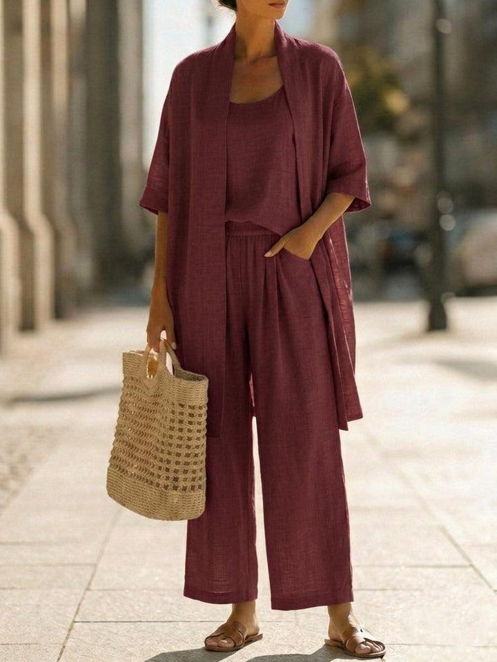 Linnea™ | Lightweight Linen Set