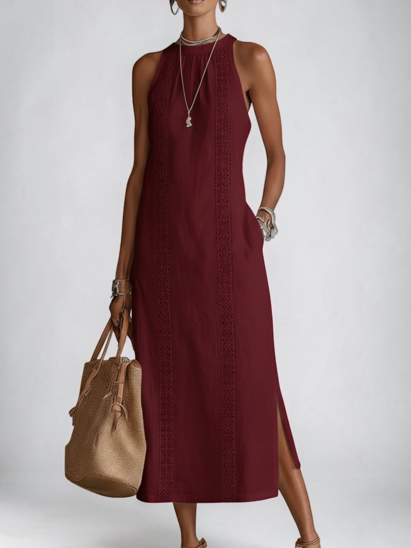 Jimena | Linen Midi Dress