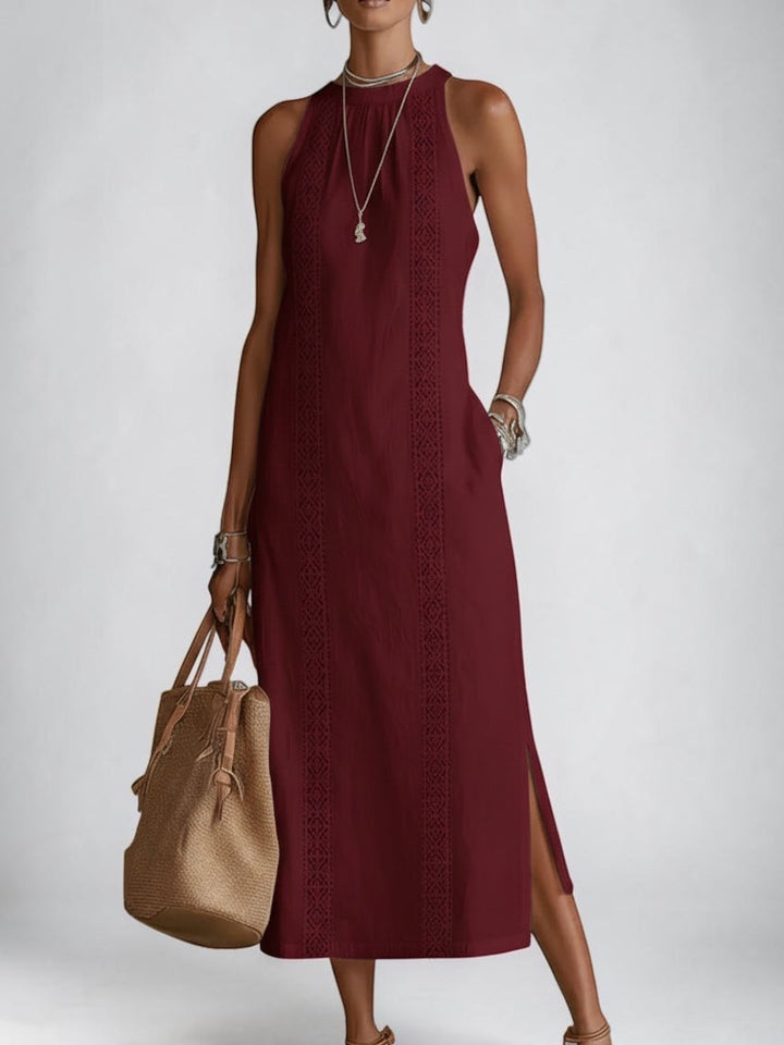 Jimena | Linen Midi Dress