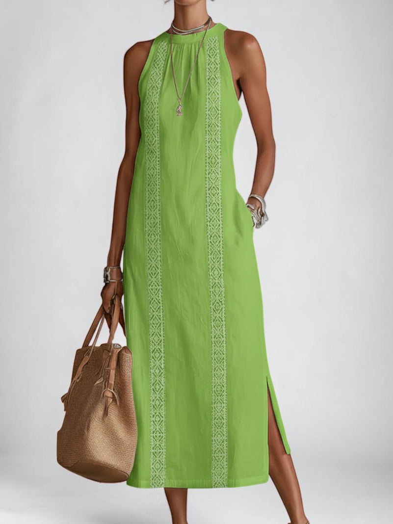 Jimena | Linen Midi Dress