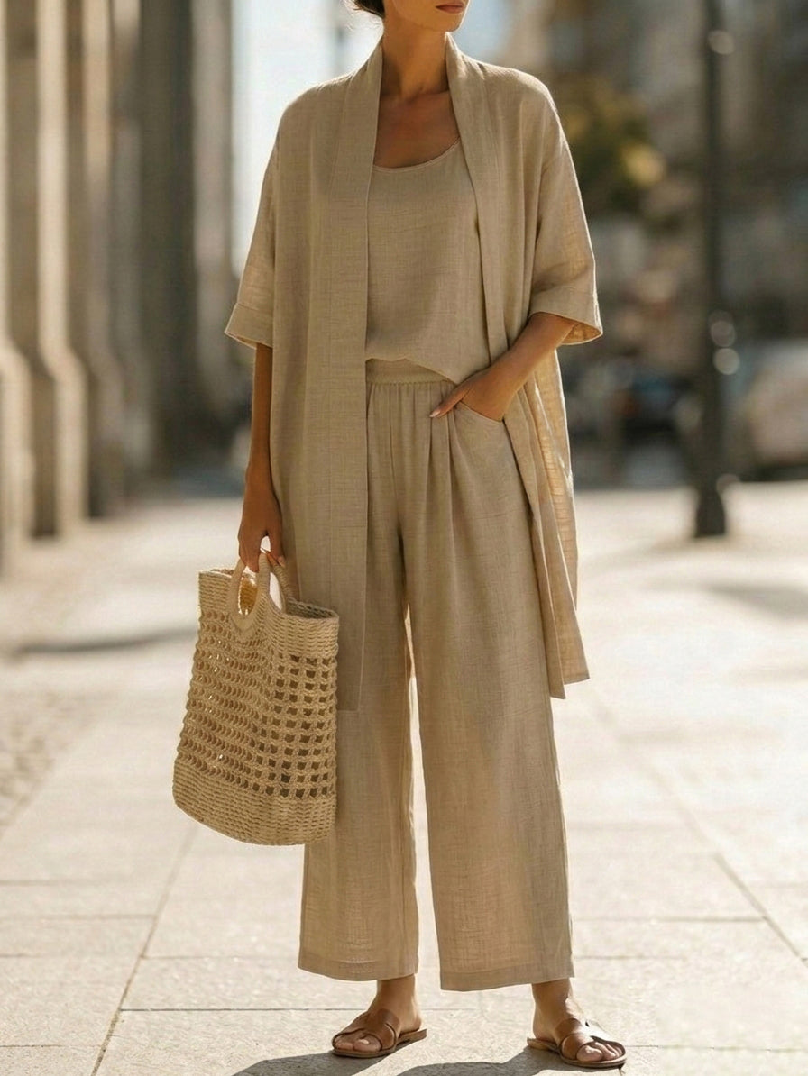 Linnea™ | Lightweight Linen Set