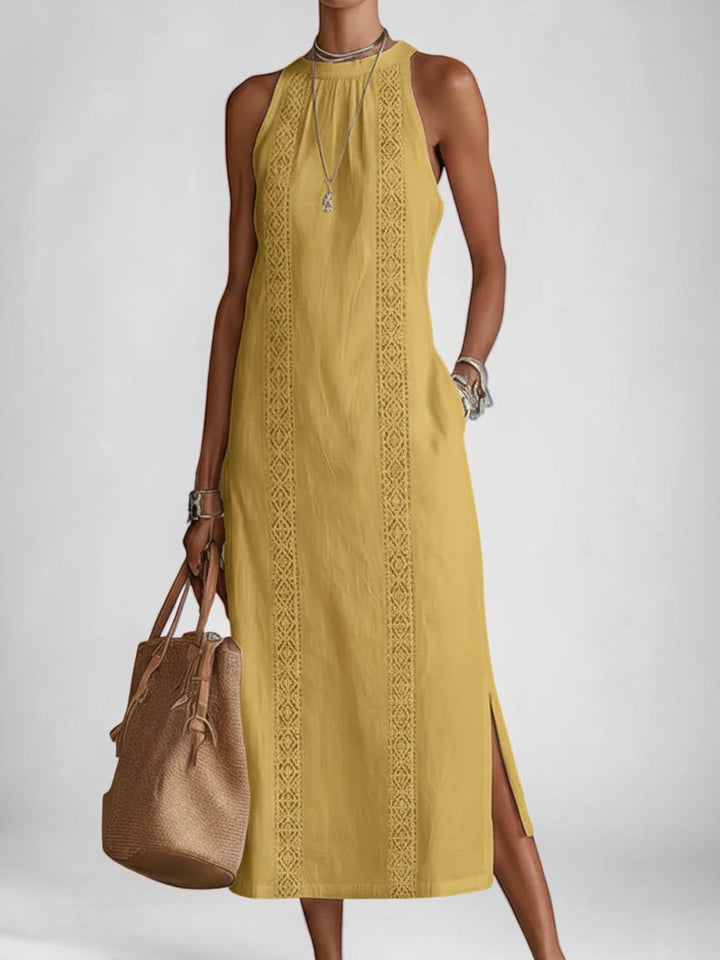 Jimena | Linen Midi Dress