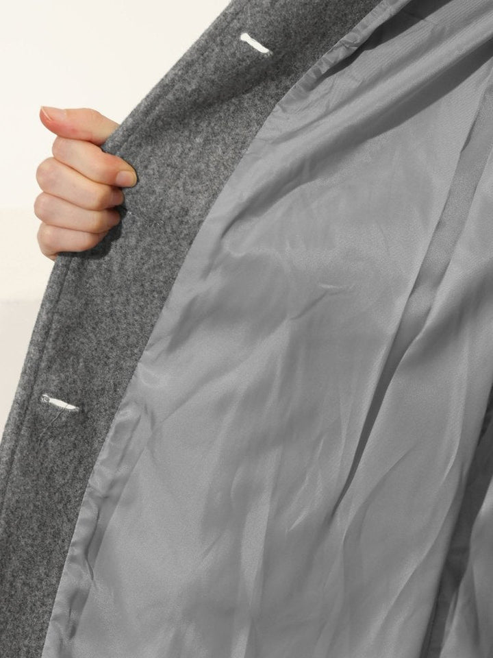 Helena Women's Button-Up Winter Coat — Warm, Timeless Style for Winter