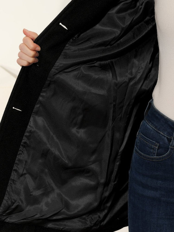 Helena Women's Button-Up Winter Coat — Warm, Timeless Style for Winter