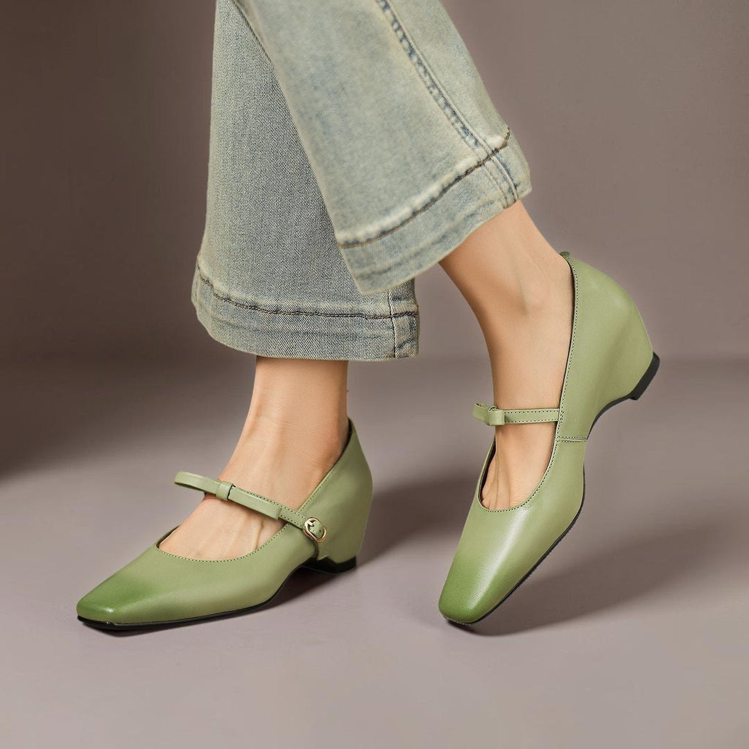 Bryony | Bow-Strap Mary Jane Pump