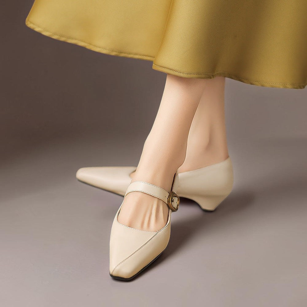 Zorae | Paneled Mary Jane Heel